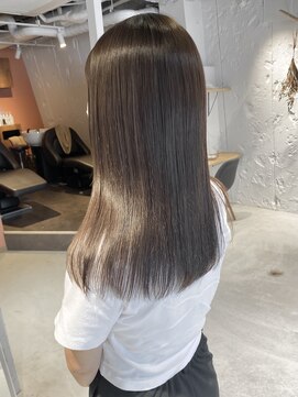 コフィー バイ メルト 吉祥寺(cofy by melt) 【中澤彩乃】アッシュラベンダーベージュ透け感ハイライトカラー