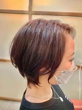 ムードコア 関内店(mu;d Coa) お客様ショートスタイルNO23