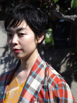 リブロ 三軒茶屋(LIBRO) レトロ×ベリーショートヘア