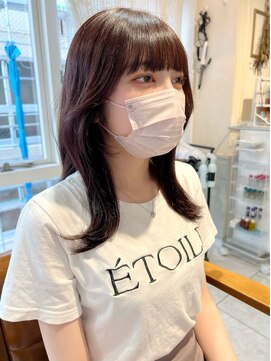 ラボヌール ヘアー エクラ(La Bonheur hair eclat) くびれヘア/サイドバング/韓国ヘア/20代30代40代