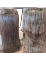 ラ テール バイ パーム ドゥ クープ(La Terre by perm de coupe)&nbsp;サラ艶ストレート