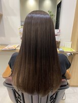 トゥルース(hair&eyelash Truth)&nbsp;【Truth】アッシュブラウン/インナーカラー/ロングスタイル