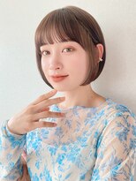 サンド 表参道(sand)&nbsp;前下がりショートボブ大人可愛い20代30代表参道