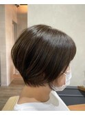 やわらかアッシュベージュ美髪ツヤショート【カミケン清明店】