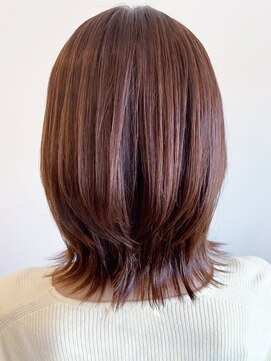 レポヘアー(Repos hair) 20代30代40代大人可愛いブラウンシークレットハイライト透明感