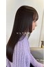【髪質改善】カット+高濃度プレミアム水素ULTOWAトリートメント¥14850