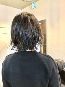 エトネ ヘアーサロン 仙台駅前(eTONe hair salon) 直毛さんにゆるいパーマ