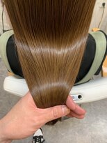 ロマンヤカタ ファース(ROMAN YAKATA fars)&nbsp;髪質改善　プレミアムカラー　艶髪ロング@田代4/12