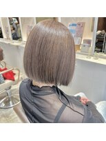 アデプト 金町店(adept) 【adept金町店　石崎Style】ラテグレージュ×切りっぱなしボブ
