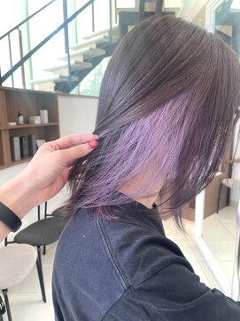リコ ヘアアンドリラクゼーション(LICO HAIR&RELAXATION) LICO インナー パープル