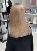10428秋色ミルクティーアッシュオリーブグレージュ透明感カラー