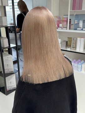 ベレーザ 渋谷(BELEZA) 10428秋色ミルクティーアッシュオリーブグレージュ透明感カラー