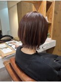 大人美人くびれヘア艶感結べるボブうる艶髪レイヤーカット
