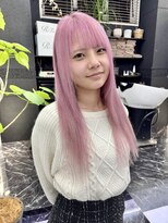 チュダック(ChuDuck) 韓国風《ペールピンク》ハイトーン/ケアブリーチ/ダブルカラー