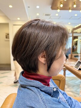 ロンド パルティール 大宮(Lond partir) ウェーブミディアム似合わせカットメルティカラーショート/大宮