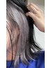 【ケアブリーチ】カット+インナーカラー+3stepトリートメント ￥12000