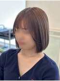 フォギーベージュボブ！
