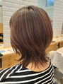アリーマーケット(ALLEY MARKET)&nbsp;外ハネミディアムウルフ｜どんな年代の方でも似合うスタイル