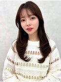 韓国ヘア/レイヤーカット/ワンカール/小顔カット/イメチェン