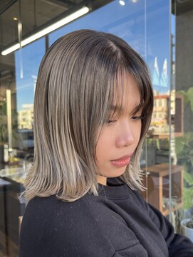 ディスコヘアー ベッロ(DISCO HAIR bello) 外ハネ×バレイヤージュ