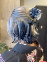 ニコ(NICO)&nbsp;white×blue