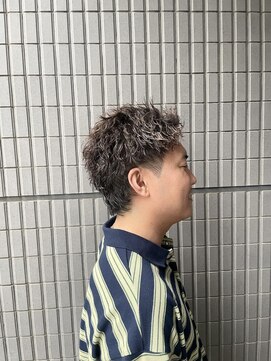 アオ(AO。) ツイストパーマ/メンズパーマ/メンズショート