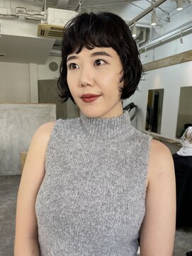 ソイ コンク 下北沢(soi conc) nuance perm/layer bob/オン眉_下北沢