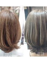 コアフールソレイユ(coiffeur SOLEIL) 白髪ぼかしハイライト/コアフールソレイユ