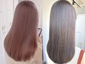 アヴァンス 神戸元町店(AVANCE.)の写真/【神戸元町】大人気!【AVANCE】の髪質改善♪一人ひとりに合ったメニューで自然なうる艶ストレートヘアに☆