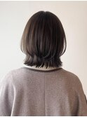 くびれヘア/黒髪/暗髪カラー/小顔ヘア/大宮髪質改善