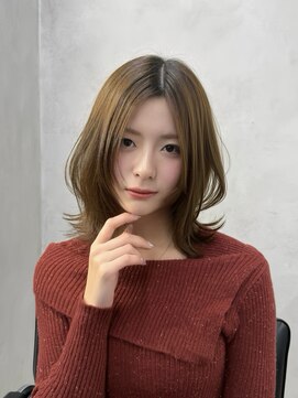 ノアル 大宮店(NOAHL) ブリーチなしダブルカラー/レイヤー/縮毛矯正/髪質改善/学割U24