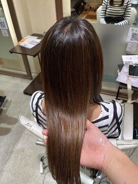 ◇ダメージを抑える髪質改善ストレートパーマ◇【北川】