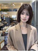 cote前下がりボブ/韓国ボブ/レイヤーボブ/フェザーボブ