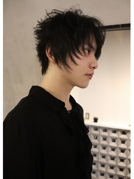 ハイレイヤー　ウルフカット　メンズウルフ　名古屋