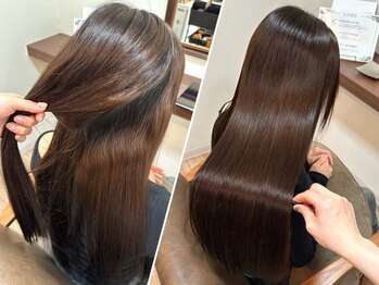 ラシアヘアー(LASIA HAIR)の写真/【髪質改善】ダメージやシャキッとした質感、「縮毛矯正をしてるから仕方ない」こんな風に思っている方へ─