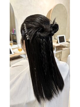 プランツヘアー 高宮店(Plants hair) ストレートハーフ×カチモリ 高宮 大橋 南区 薬院 福岡市