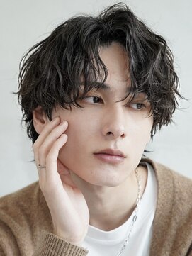 フィフスパーク(fifth PARK) 渋谷大人緩めツイストスパイラルパーマシャドウパーマメンズ