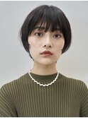 大人ショートボブ/20代30代40代50代/岡野亘希