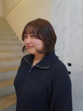 クリアーオブヘアー 一社店(clear OF HAIR) marron beige × bob
