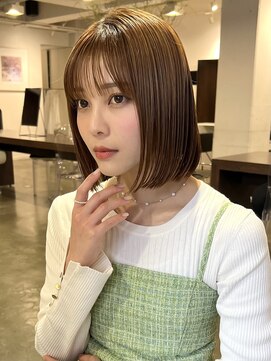 アビー(ABBEY) ボブショートボブ切りっぱなしボブ内巻きボブミニボブ小顔カット