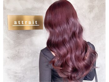 アトレ(attrait)の写真/【HPB AWARD 2026 BEST SALON 注目サロン選出】色っぽミディ◎年代を選ばないトレンドミディアムStyle！
