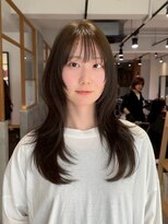 アカラ(acala)&nbsp;ウェーブロングレイヤー【20代30代40代/イルミナカラー髪質改善