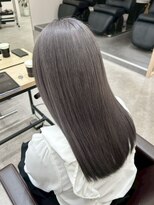 ユウル 横浜(juhl.) ダークグレージュカラーケアブリーチダブルカラー/横浜/横浜駅