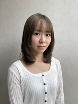ネウィ 大分中央町店(newi) 韓国風くびれミディ×シアーグレージュ