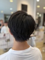 ヘアーエボリューション 自然な丸みのナチュラルメンズ縮毛矯正