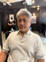 ザマンニューヨーク メンズ 白金店(THE MAN NewYork)&nbsp;大人外国人風ビジネスマンヘア／白金台／目黒