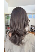 レイドバック(LAID BACK)&nbsp;グレージュブリーチ韓国ヘア透明感