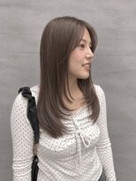 コージークルー(cozy creww)&nbsp;レイヤーカット/ブラウンベージュ/前髪なし
