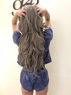 インプルーヴ アートスタイルヘアー(imProve Art style hair) 外国人風ダークアッシュ&ハイライト＆エクステ魅力倍増カール
