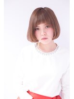 ヘアーアンドファッションシオミエイチ (hair＆fashion shiomi H) 【shiomi H】大人可愛いショートバングボブ